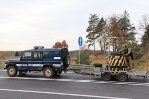 #Cysterna z gazem na K- 3 - zagrożenie zamachem terrorystycznym - ćwiczenia służb w sytuacji kryzysowej